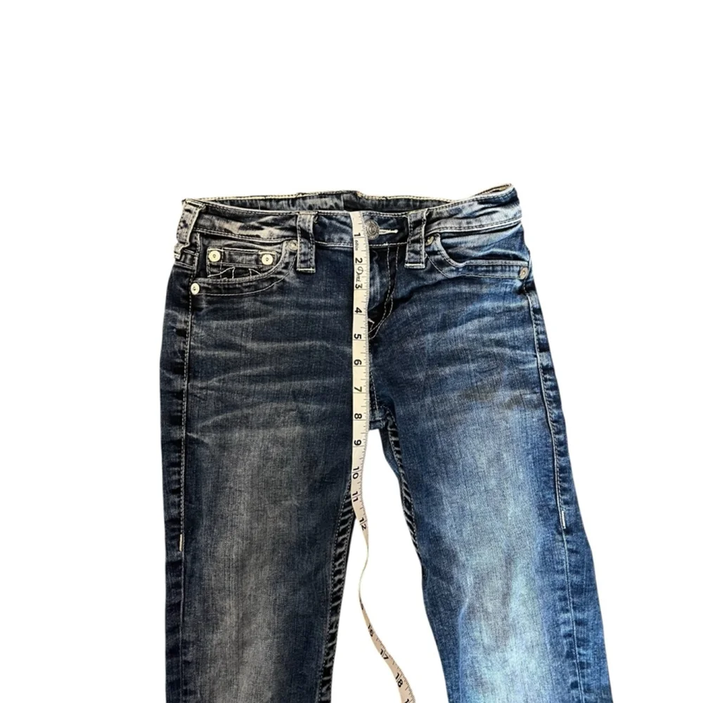 Women's True Religion Blue Skinny Jeans Size 27 - Picture 7 of 10